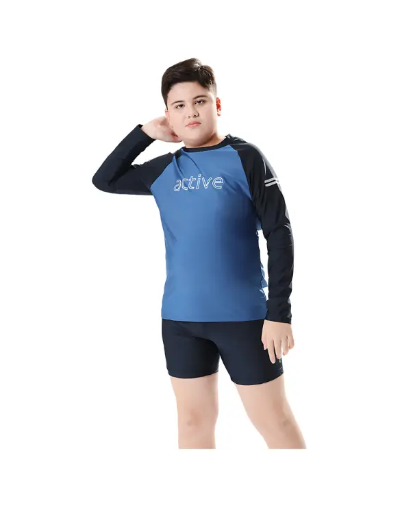 HW 211284 Boys Plus Size Swimwear Set