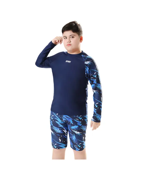 HW 211283 Boys Plus Size Swimwear Set