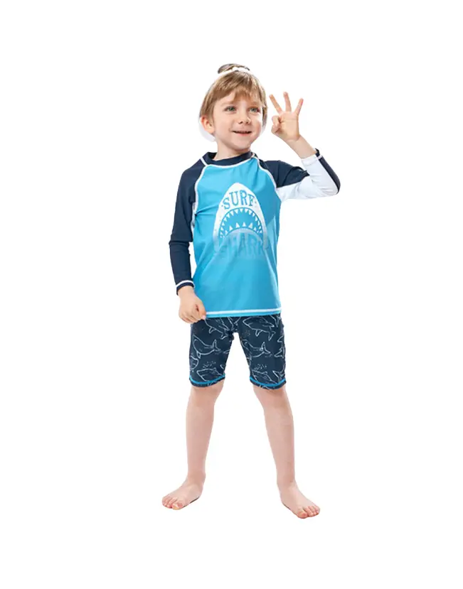 HW 211090 Boys 2-Piece Swimwear Set