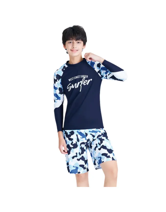HW 211086J Boys 2-Piece Swimwear Set