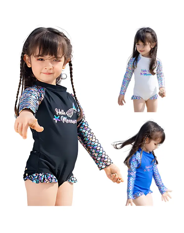 HW K211282 Girls Single Piece Swimsuite