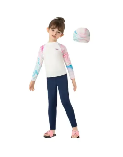 [HW 211256] HW 211256 Girls 3-Piece Swimwear Set