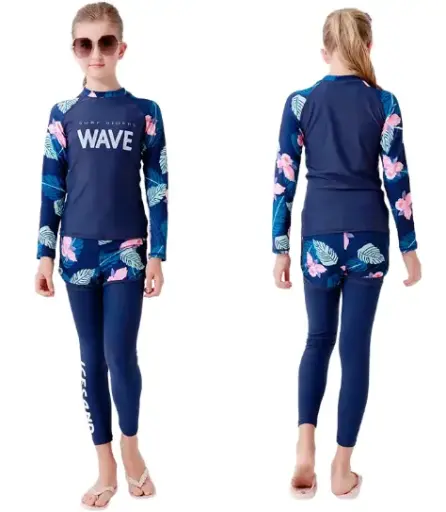 [HW 211331] HW 211331 Girls 3-Piece Swimwear Set